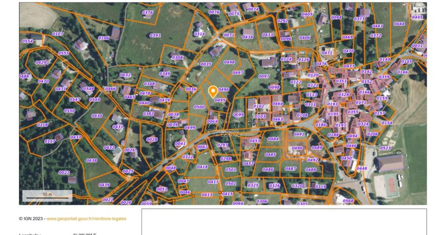 vente Terrain constructible Saint Sauveur Camprieu