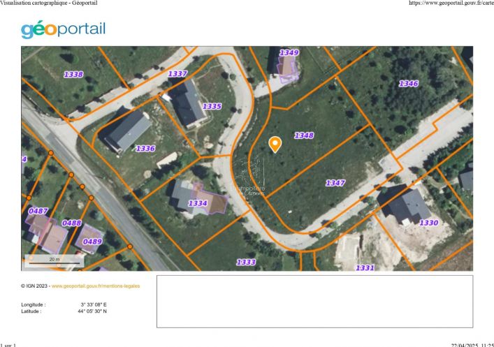 vente Terrain constructible Val D'aigoual