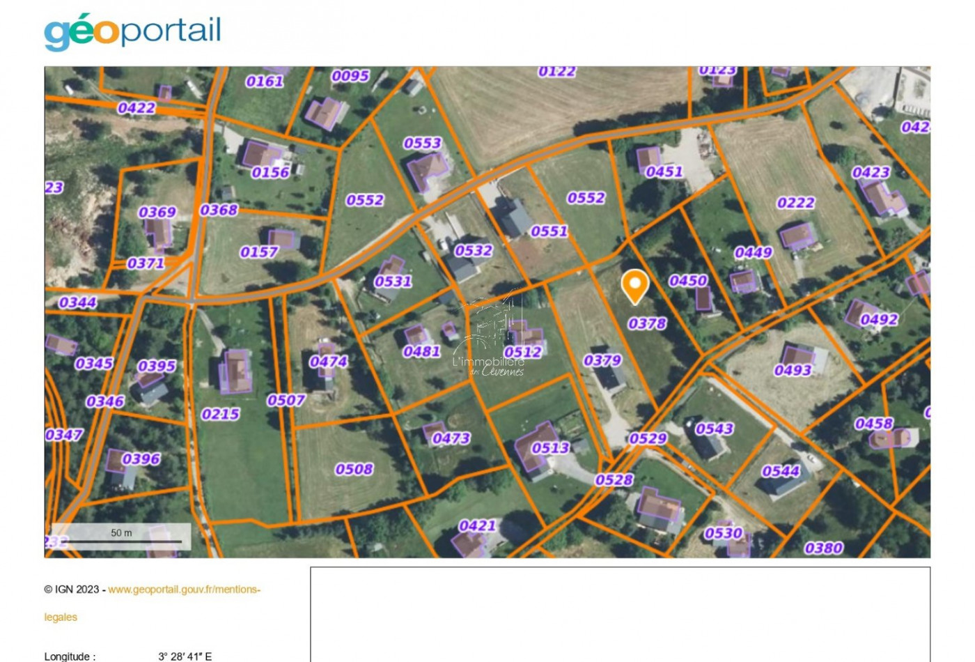 vente Terrain Saint Sauveur Camprieu - Photo 2