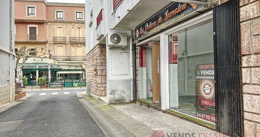 vente Local commercial Lamalou Les Bains