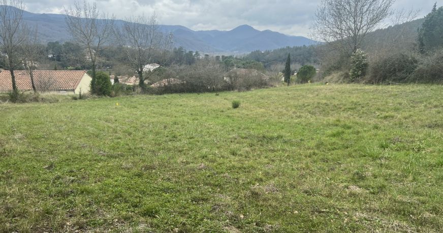 vente Terrain constructible Lamalou Les Bains