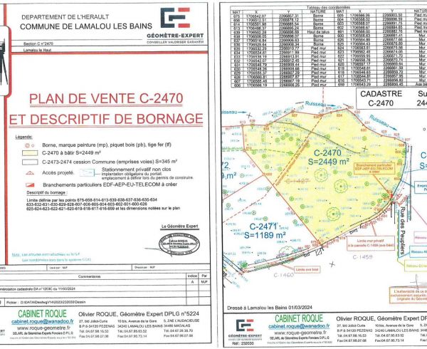 vente  Lamalou Les Bains