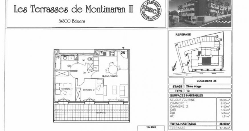 location Appartement Beziers