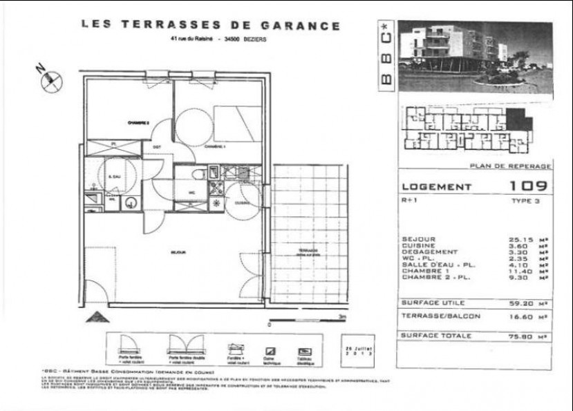 location Appartement Beziers - Photo 2