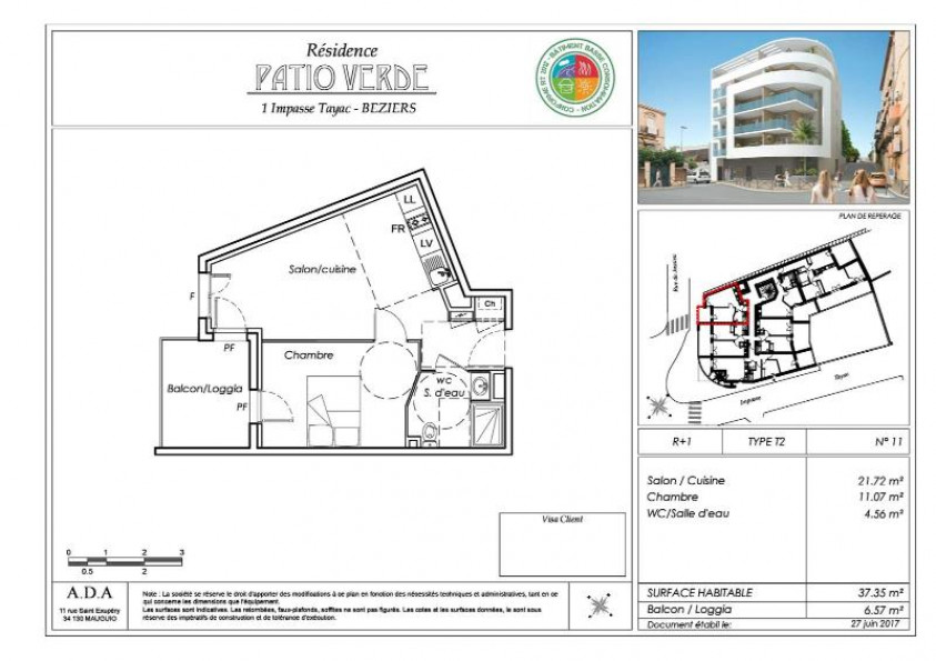 location Appartement Beziers - Photo 2