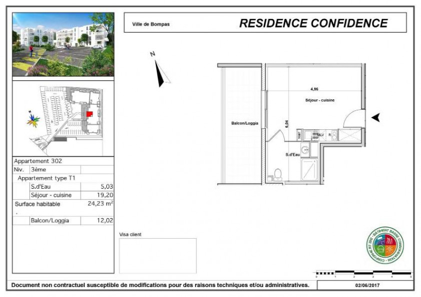 location Appartement Bompas - Photo 5