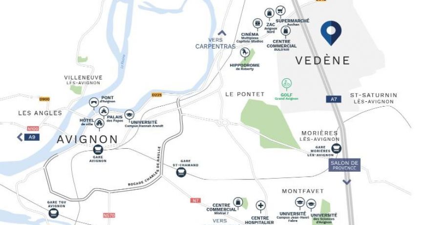 location Appartement Vedene