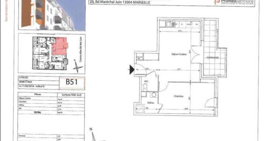 location Appartement Marseille