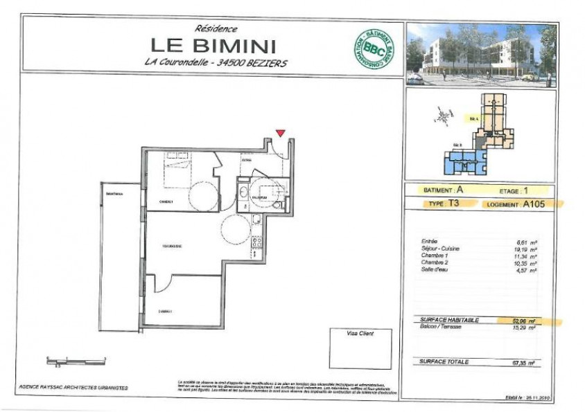 location Appartement Beziers - Photo 2