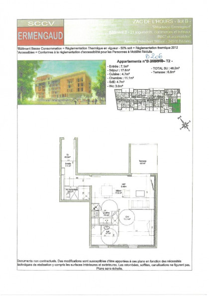 location Appartement Beziers - Photo 2