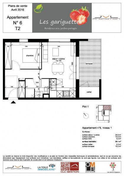 location Appartement Beziers - Photo 2