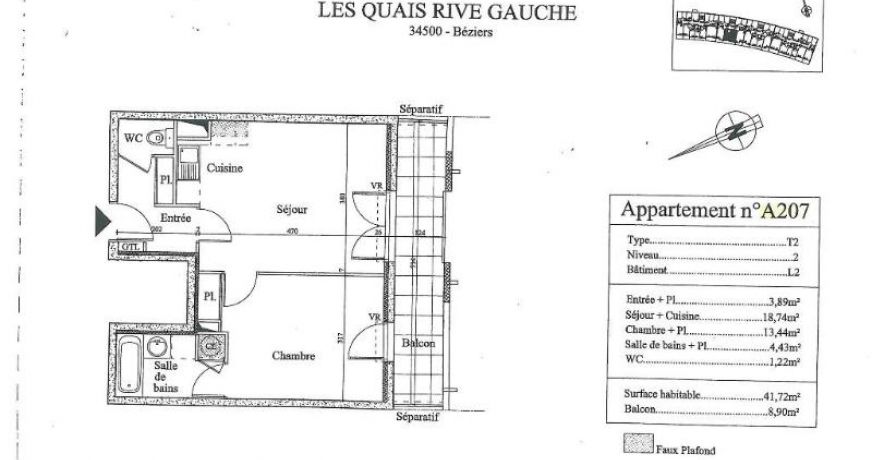 location Appartement Beziers