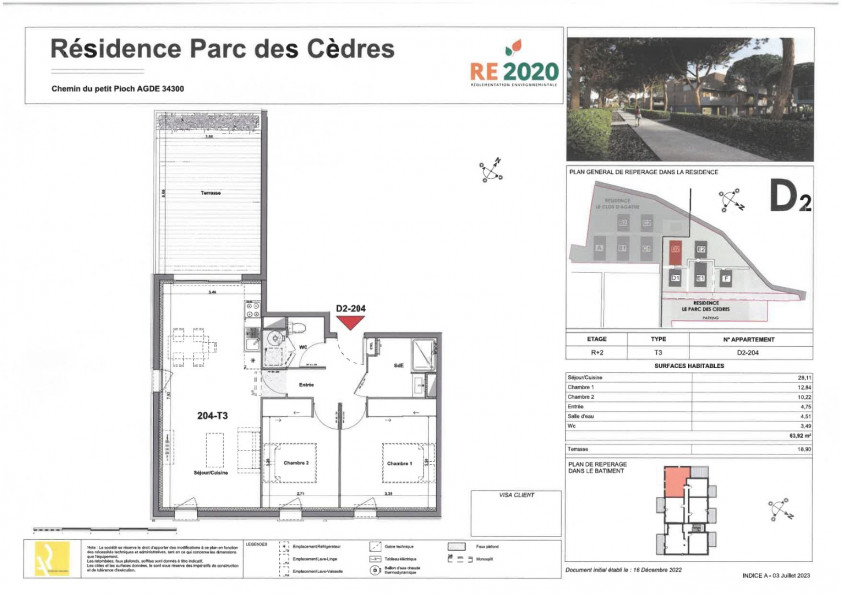 vente Appartement Agde - Photo 2