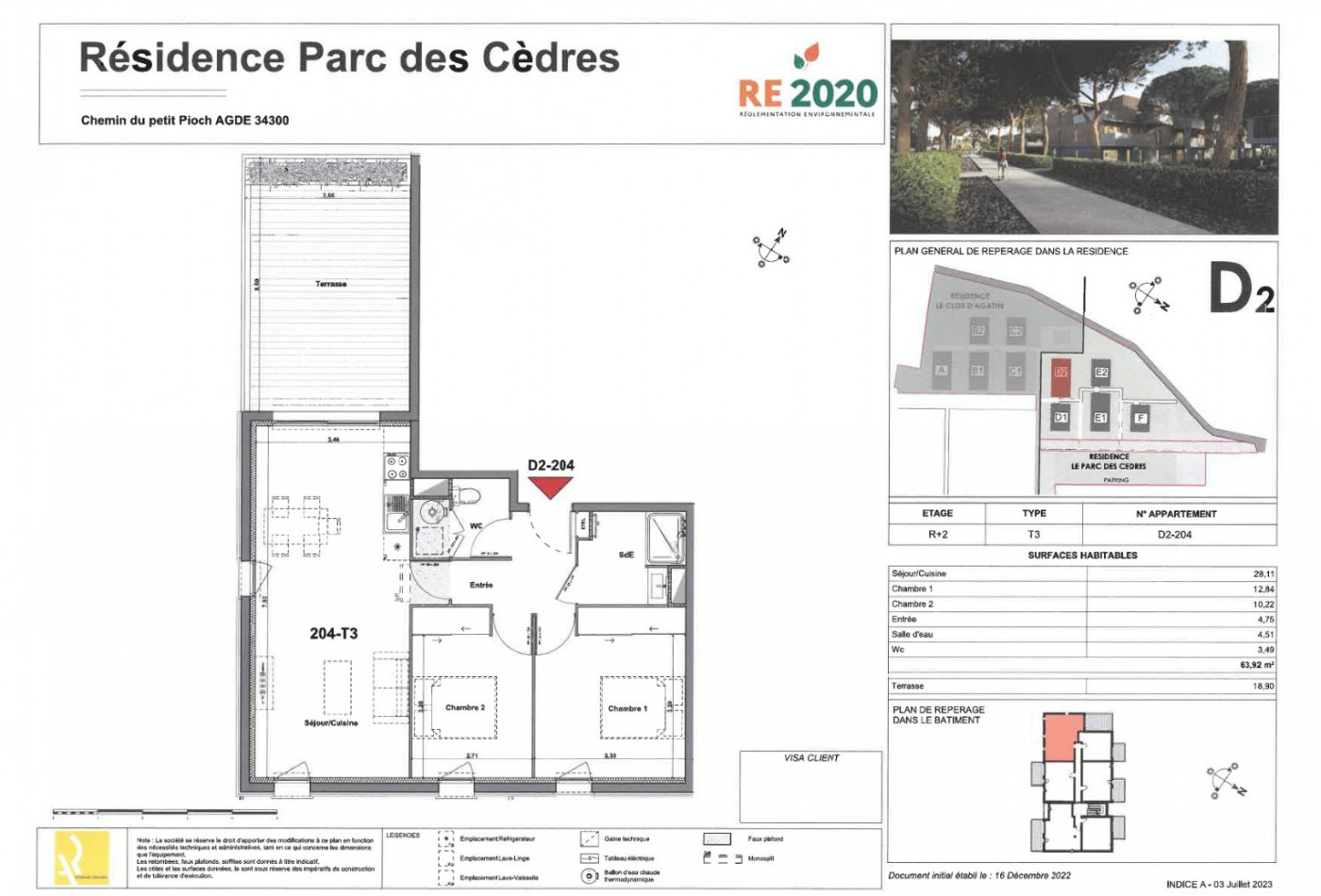 vente Appartement Agde - Photo 2