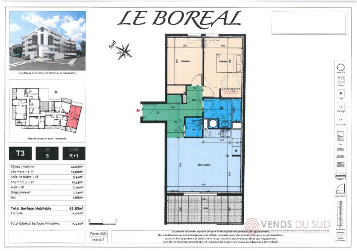 A vendre Appartement neuf Clermont L'herault | Réf 340616532 - Comptoir de l'immobilier