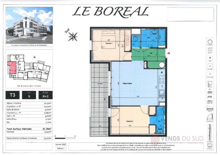 A vendre Appartement neuf Clermont L'herault | R�f 340616533 - Vends du sud