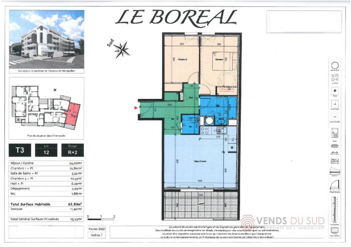 A vendre Appartement neuf Clermont L'herault | Réf 340616534 - Comptoir de l'immobilier