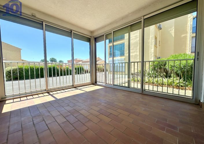 location Appartement en rez de jardin Valras Plage