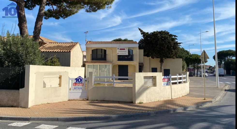 location Local commercial Valras Plage