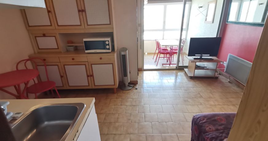 en location saisonnière Appartement Valras Plage