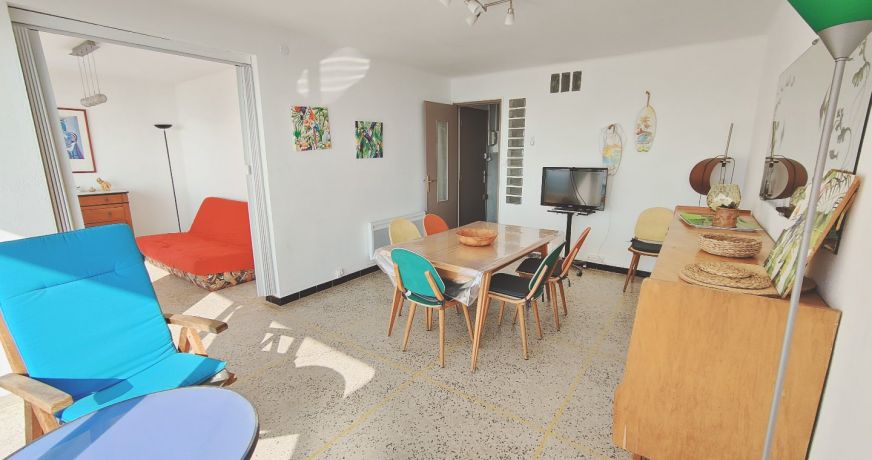 en location saisonnière Appartement Valras Plage