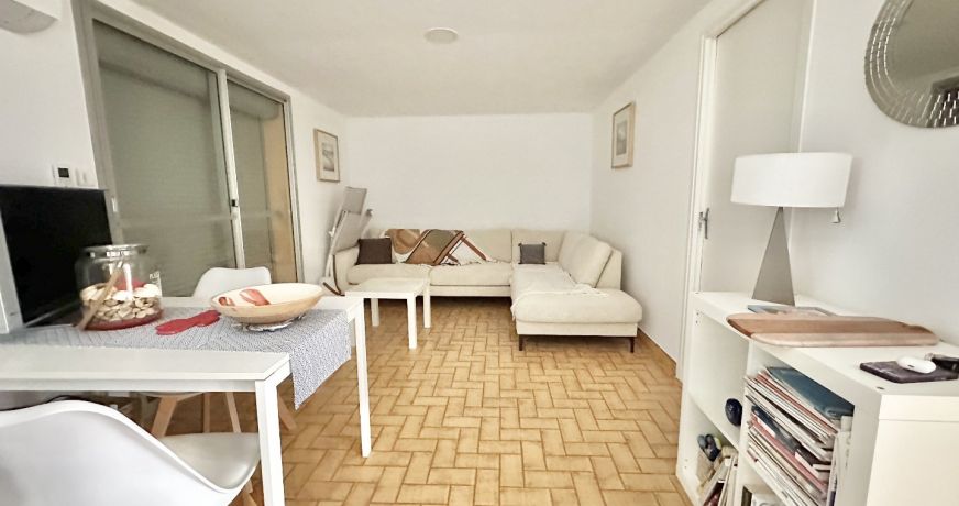 vente Appartement en rez de jardin Valras Plage