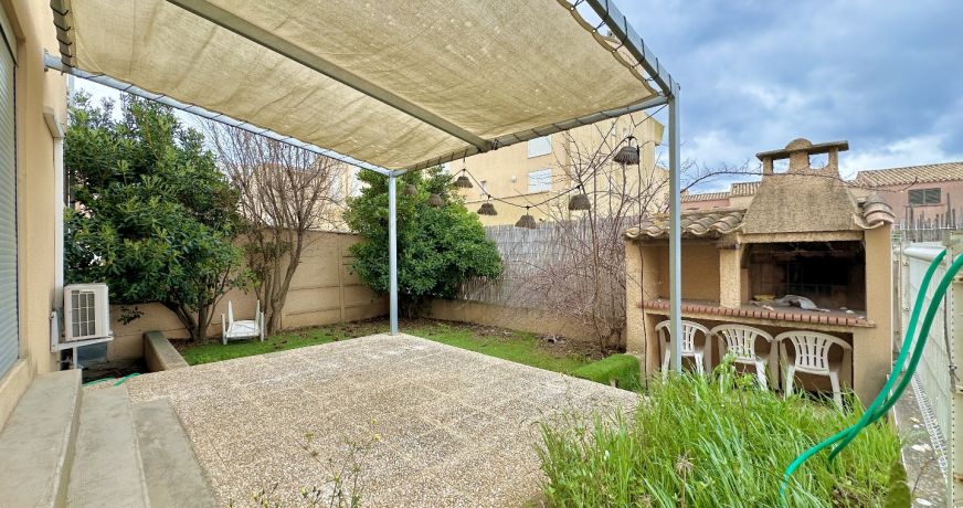 vente Appartement en rez de jardin Valras Plage