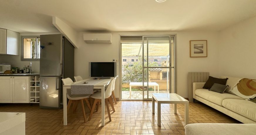 vente Appartement en rez de jardin Valras Plage