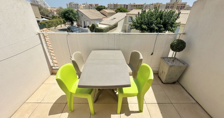 en location saisonnière Appartement Valras Plage