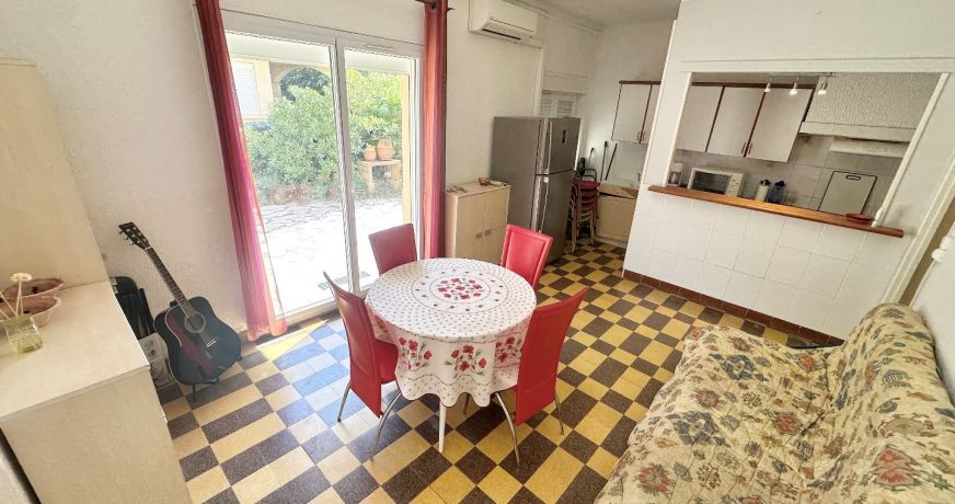 vente Appartement en rez de jardin Valras Plage