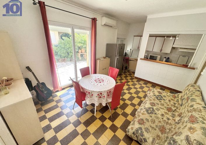vente Appartement en rez de jardin Valras Plage