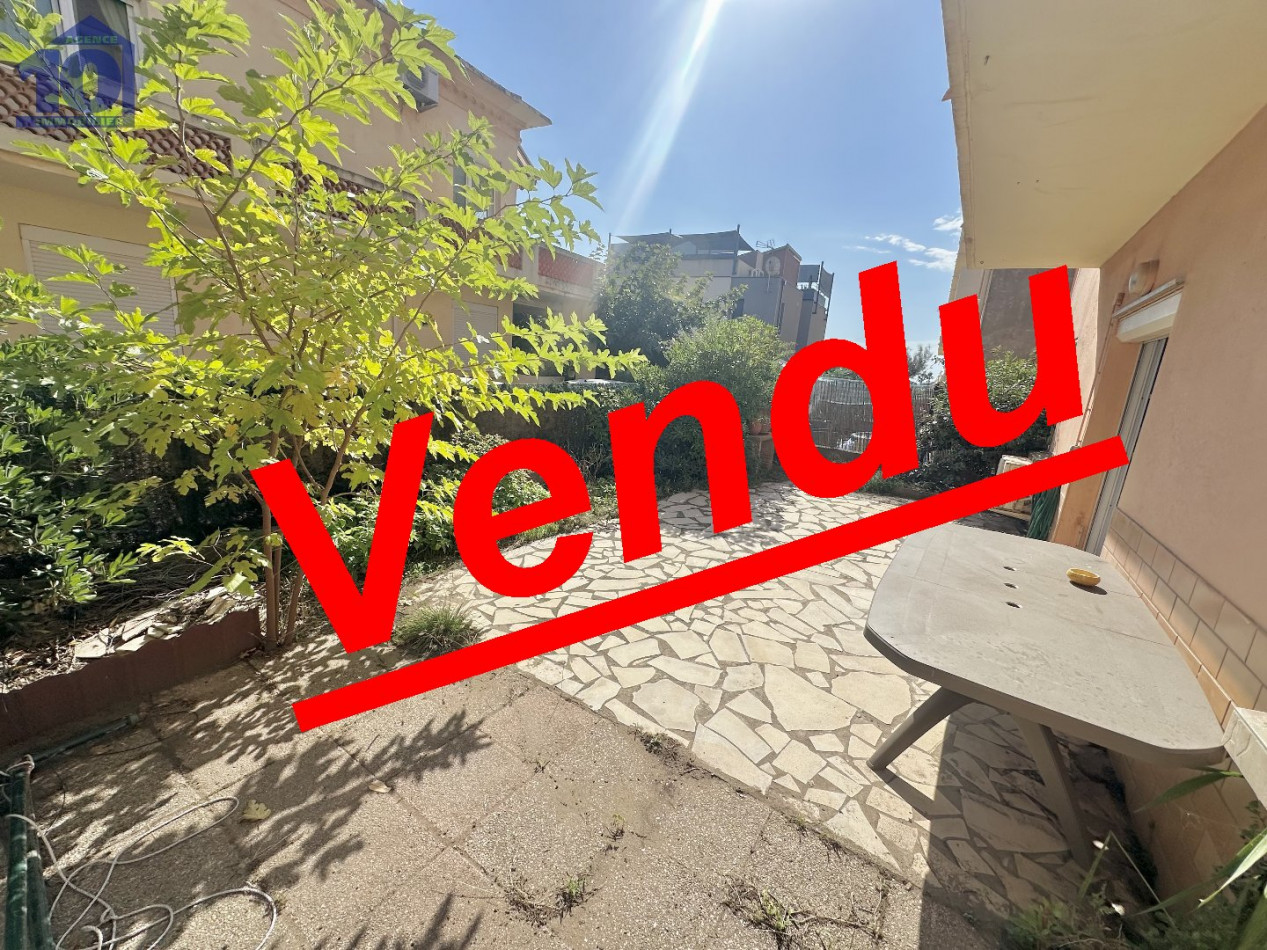 vente Appartement en rez de jardin Valras Plage - Photo 1