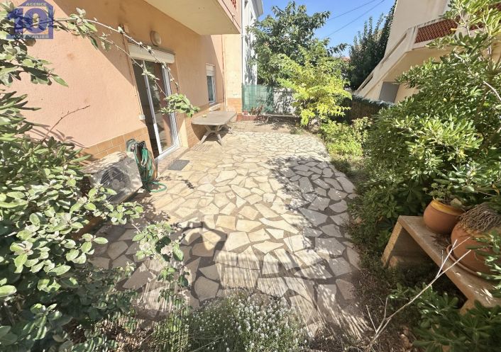 vente Appartement en rez de jardin Valras Plage