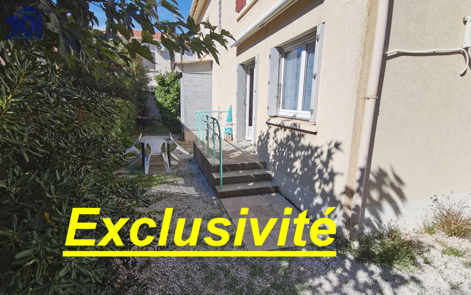 vente Appartement en rez de jardin Valras Plage - Photo 1
