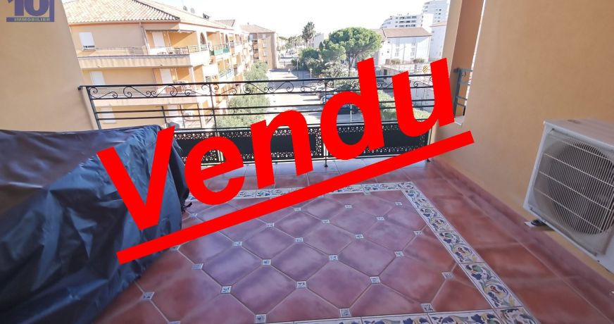vente Appartement terrasse Valras Plage