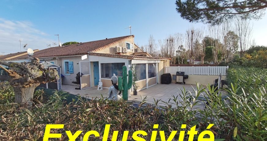 vente Pavillon Valras Plage