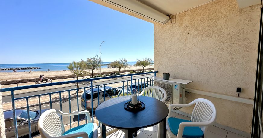 en location saisonnière Appartement Valras Plage