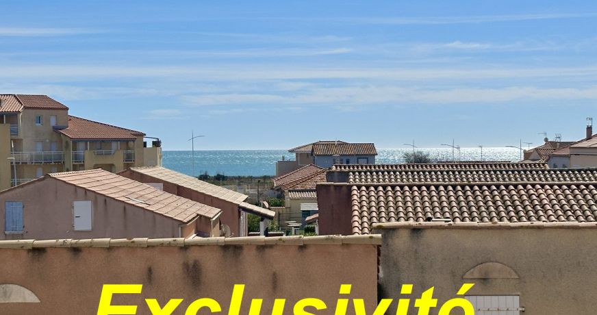vente Appartement terrasse Valras Plage