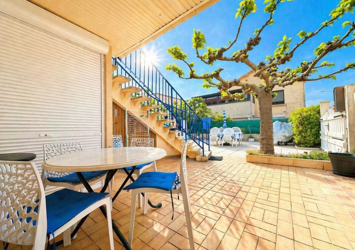 vente Appartement en rez de jardin Valras Plage