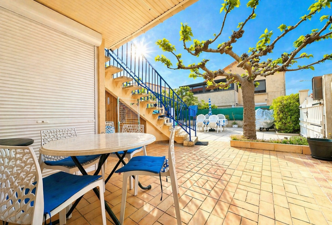 vente Appartement en rez de jardin Valras Plage - Photo 1