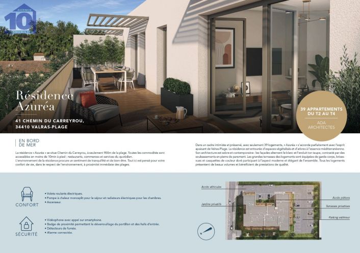 vente Appartement neuf Valras Plage
