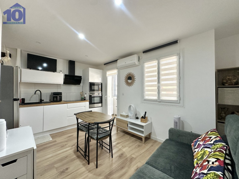 vente Appartement en rez de jardin Valras Plage - Photo 1
