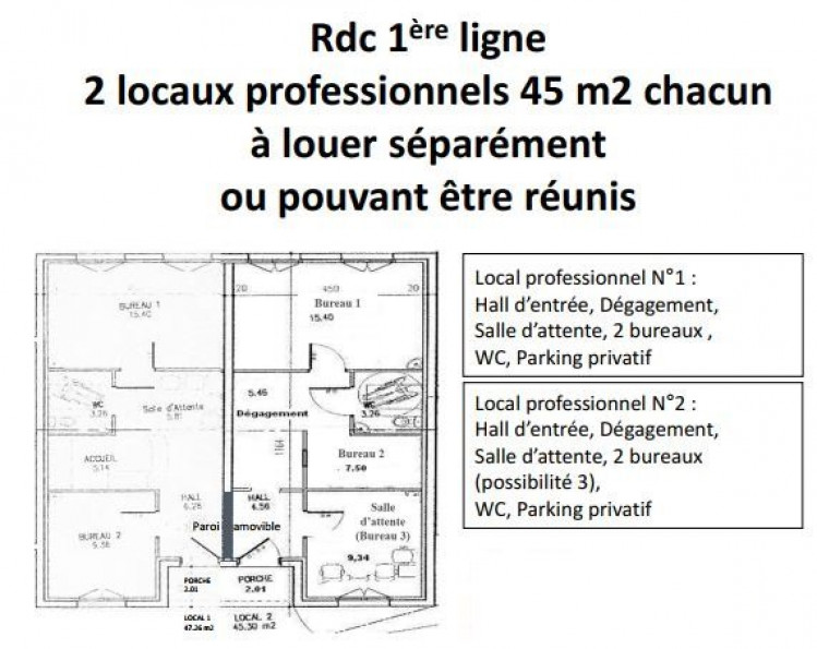 location Bureau Clapiers - Photo 1