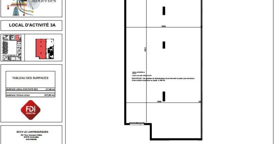 vente Local commercial Montpellier