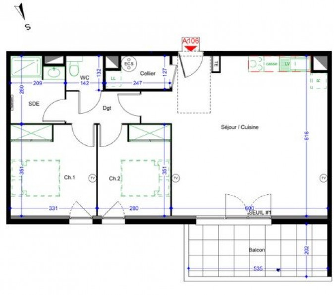 à vendre Appartement neuf Vic La Gardiole - Photo 3
