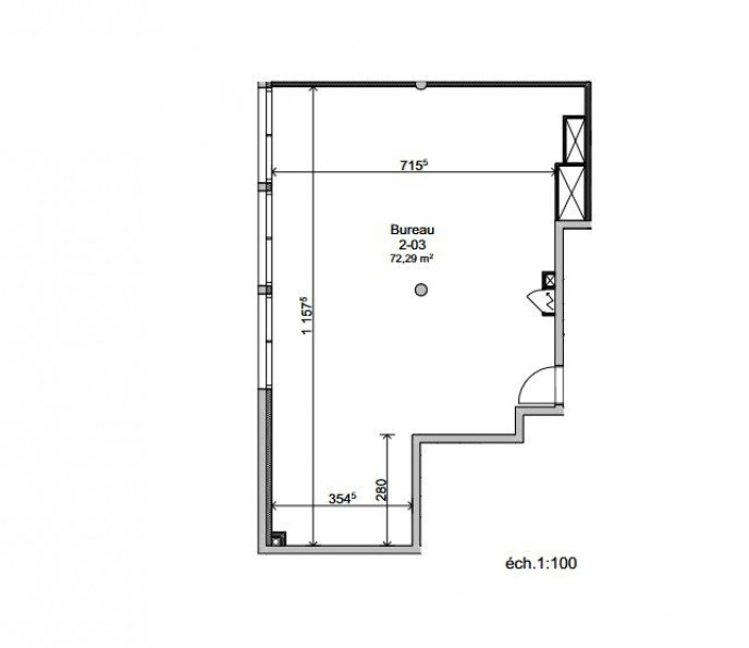 à louer Bureau Saint Gely Du Fesc - Photo 1