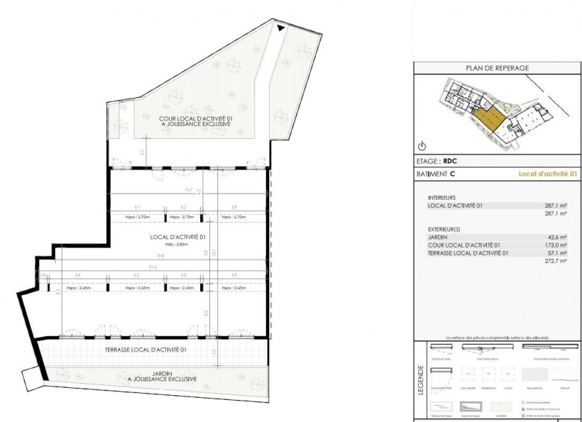 vente Local commercial Castries - Photo 1