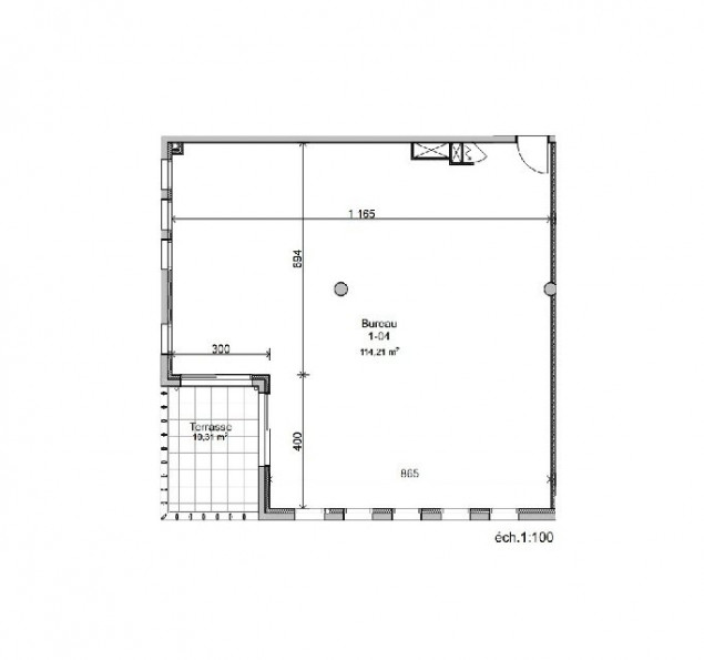 location Bureau Saint Gely Du Fesc - Photo 1