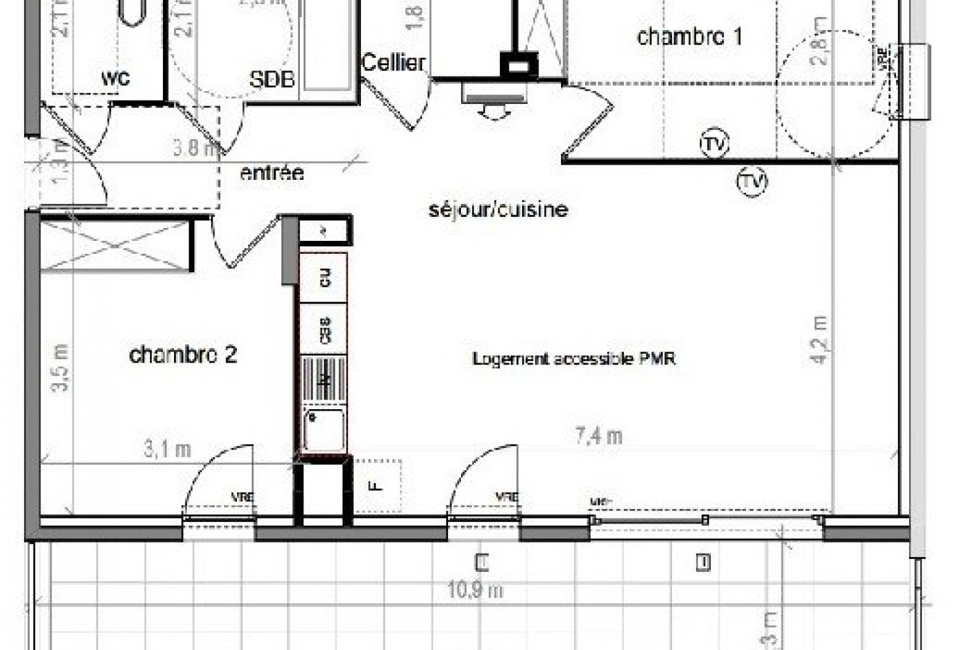 vente Appartement Saint Aunes - Photo 3