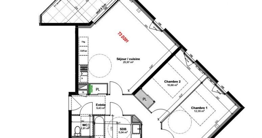 vente Appartement Grabels